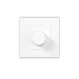 Adjustable Rotary Knob Switch Dimmer Light Plastic Mechanical LED Dimmable Brightness Memory Wall Mounted Switches