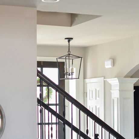 Loft Vintage Iron Birdcage Pendant Light Modern Living Room Dining Room Lighting Gold/Silver/Black Kitchen Island Decors