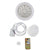 Ceiling Fan With Integrated Lights E27 Remote Ceiling Lighting 30W Bedroom Living Room Switch Control Home Lamps AC85-265V