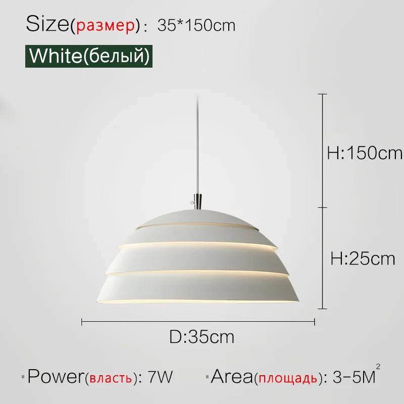 Nordic Minimalist Pendant Light Bar Restaurant Dining Room Bedroom Led Luster&#39;s lamparas colegnates para techno Room Decors E27 Lamp