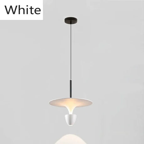 Nordic Creative Simplicity Dish LED New Pendent Lamp Bedroom Bar Study Art Personalized High-end Home Decoration Light Fixture