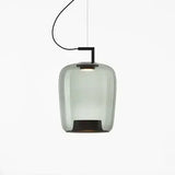 Nordic Glass Pendant Light - Minimalist Art Hanging Lamp for Bedroom & Bedside