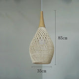 2026 Southeast Asian Rattan Lamps Handmade Pendant Lights Hight Quality Dining Room Restaurant Kitchen Light Fixtures