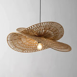 Rattan Pendant Lights Wabi-sabi Style Hand-woven Lamp Restaurant Home Decor Bedroom Living Room Creative Dining Room Chandeliers