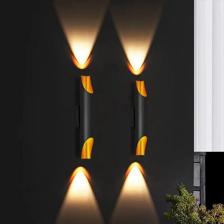 Modern minimalist living room, bedroom, corridor, TV bar, staircase, wall lamp