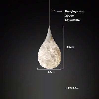 LED 2026 New Trend Marble Series Lustre Hanging Lamp Chandelier Indoor Lighting Suspension Luminaire Lampen For Dinning Room
