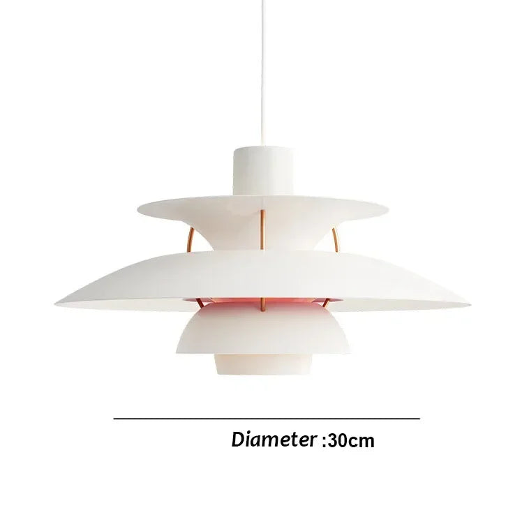 30CM Nordic Creative Design Pendant Lamp High Quality Color Umbrella Led Chandeliers Living Kitchen Bedroom Home Furnishings Lighting