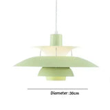 30CM Nordic Creative Design Pendant Lamp High Quality Color Umbrella Led Chandeliers Living Kitchen Bedroom Home Furnishings Lighting
