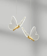 LED Pendant Light Fixture Butterfly Hanging Lamps For Ceiling Kitchen Bedside Living Room Decor Pendant Lamp