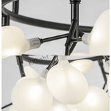 New Nordic Modern Firefly Chandelier Light Living Room Led Lamp Round Pendant Lamp Decor Ceiling Chandelies Hanging Lighting