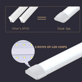 220V Led Tube Light Fixture High Brightness Lamp Tube Bar Lighting Bulb For Kitchen Home-Appliance Light Strip LED Luminaire
