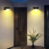 Solar Lights Outdoor Garden Wall Lamp - Waterproof Motion Sensor Pathway Landscape Light