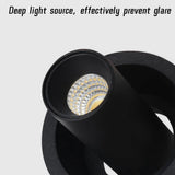 Dimmable COB LED Recessed Downlight (7W/10W/15W/18W) - Anti-Glare 360° Rotating Ceiling Spotlight (AC 85-265V)