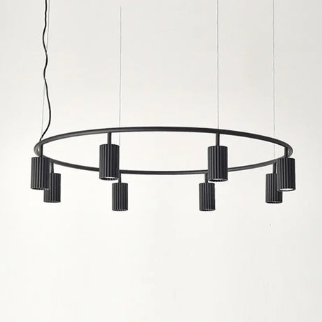 Nordic Macaron Painted Metal Spotlight Chandelier Living Room Led GU10 Pendant Chandelier Lighting Indoor Deco Lighting Lampara