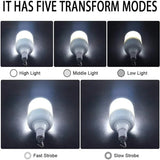 Usb Light Bulb Smart Led Spotlights Outdoor Camping Lamp IP65 Waterproof Portable With Hook Garden BBQ Tent Emergency Lighting