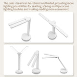 LED Desk Lamp 3 Levels Dimmable Touch Table Lamp USB Rechargeable Eye Protection Foldable Reading Night Light For Bedside Desk