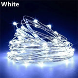 5M LED String Lights Waterproof Led Copper Wire Fairy Lights Battery Operated DIY Wedding Party Christmas Decoration Garland