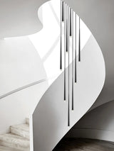 Modern LED Long Staircase Chandelier - Luxury Villa & Attic Hanging Lamp