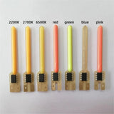 3V COB Meteor Shower LED Filament Light (40mm/59mm/70mm) - No-Solder Plug-Play Diodes