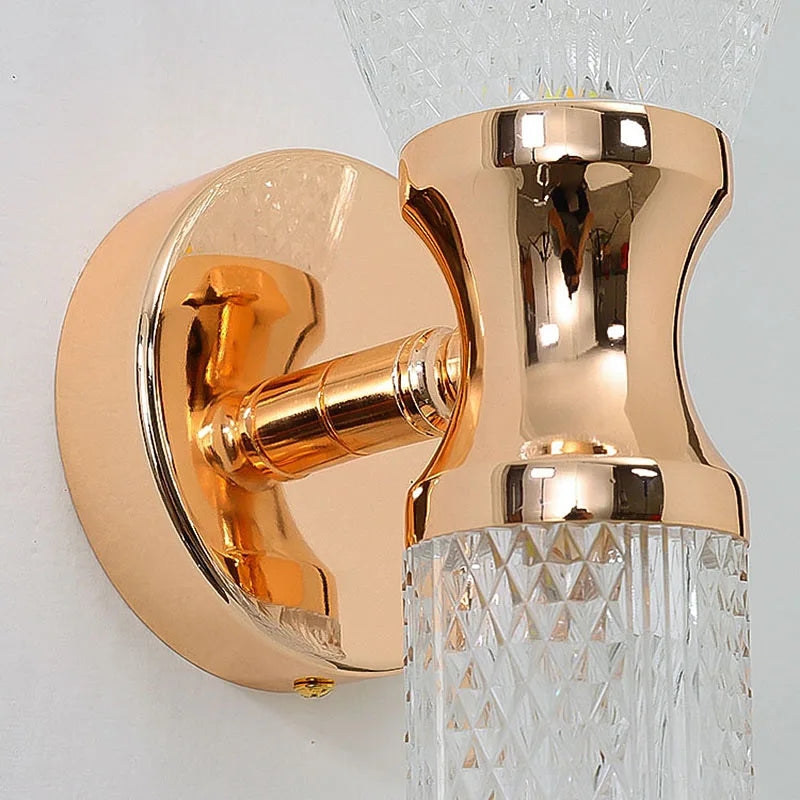 Modern Luxury LED Wall Sconce - Creative Bedside & Living Room Background Light