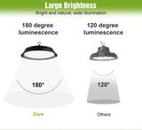 300W LED Indoor Ceiling Light Spotlight Bulb (AC110V/AC220V) - No Flicker Plug-in Lamp with US/EU Plug for Living Room & Kitchen