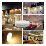 LED cabinet light wardrobe light GX53 spotlight AC85V-260V 4-20PCS  no flickering warm white light 5W-15W high lumens 100LM/W