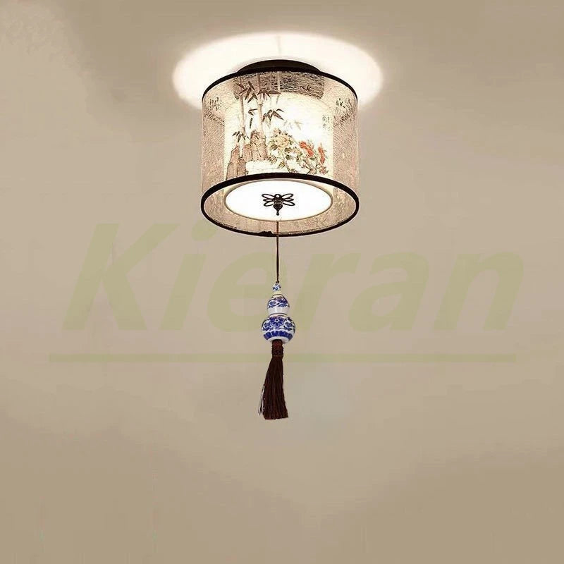 Modern Simple Lotus Bird LED Ceiling Lamp Living Room Bedroom Study Hotel KTV Bedside Ceiling Light Room Decoration Ceiling Lamp
