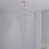 Luxury Crystal Chandeliers Lights Ceiling Light Fixture Decorate Living Room Loft Stairs Pendant Lights Lighting Lamps Żyrandol