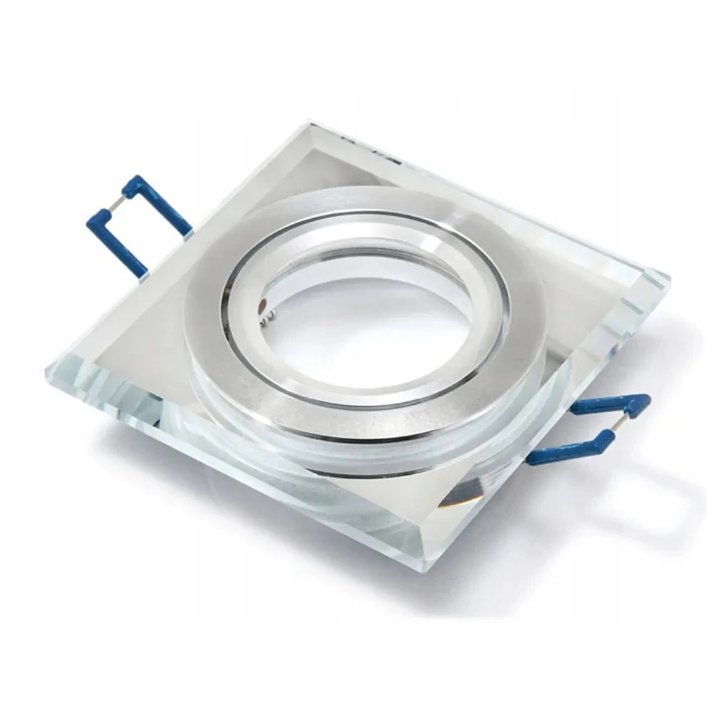 4Stks/Crystal Led Armaturen Halogen Spots GU10 MR16 Frame Verzon kin Led Fittings Montage Armatur