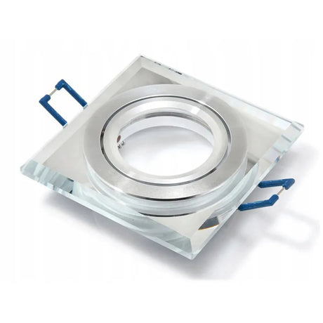 4Stks/Crystal Led Armaturen Halogen Spots GU10 MR16 Frame Verzon kin Led Fittings Montage Armatur