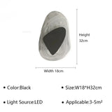 Modern LED Wall Lamp Crystal Art Glass Wall Light Bedside Sconce for BedroomBackground Aisle Stairs Patio Decor Lighting Fixture