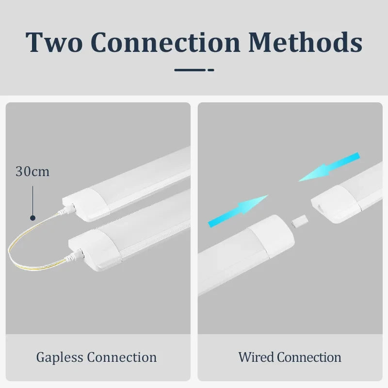 Plug-in LED Tube Light with 1.8m Switch Wire - Under Cabinet Kitchen Lamp