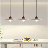 French Cream Flying Saucer Chandelier - Modern Farmhouse Pendant Light