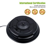 300W LED Indoor Ceiling Light Spotlight Bulb (AC110V/AC220V) - No Flicker Plug-in Lamp with US/EU Plug for Living Room & Kitchen