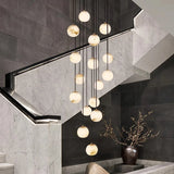 Modern Stair chandelier Pendant lights indoor lighting Ceiling lamp hanging light led Chandeliers for living room indoor lightin