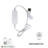 3.0 DC5V 12V 24V 5050 RGB/RGBW/RGBCCT/CCT Smart LED Strip Controller Tuya Led Dimmer Control For Alexa/SmartThings