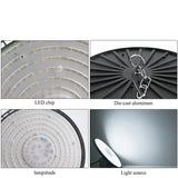 UFO High Bay LED Light (100W/150W/200W) 220V - Super Bright Industrial Warehouse & Garage Ceiling Light (Warm/Cool White)