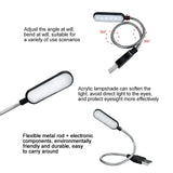 Mini Flexible USB LED Book Light - Portable Reading Lamp for Laptop & Power Bank