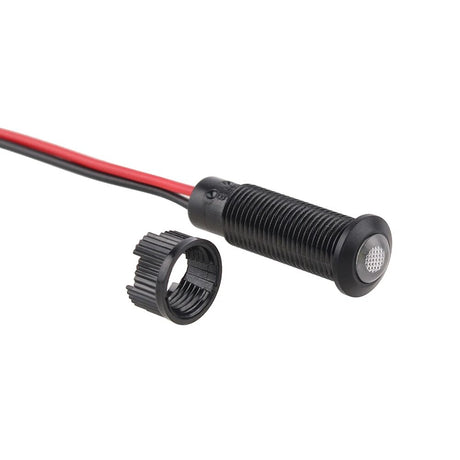 6mm Plastics LED Waterproof Black Indicator Light Signal Lamp Wire 3V 6V 12V 24V 110V 220V AC/DC