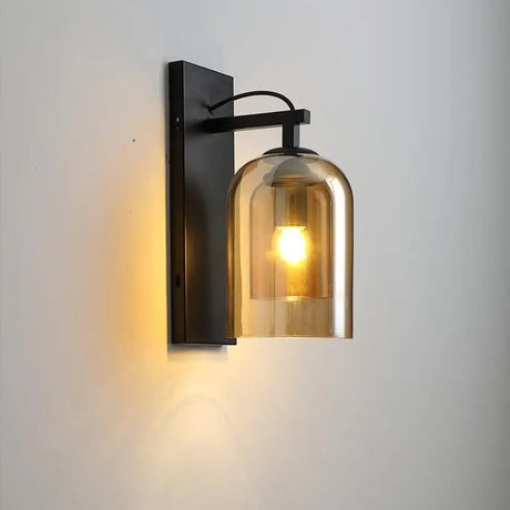 Industrial wall light Creative Glass Wall Lamps Loft Luminaires for Living Room Bedroom Aisle Staircase Decors Sconce Lamp