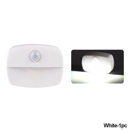 Wireless Night Lamp with Motion Sensor LED Night Lights Batteries Small Nightlights Lamp for Room Corridor Closet Easy Install