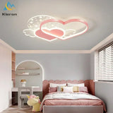 Modern Minimalism Love LED Ceiling Lamp Bedroom Study Restaurant Ceiling Light Living Room Decor High-light Acrylic Ceiling Lamp