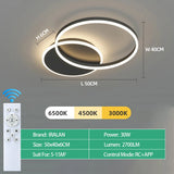 Modern LED Ceiling Chandelier Lighting For Home Living Study Room Bedroom Dimmable Ceiling lamp Indoor Lighting decoration Lamps