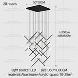 Nordic Pendant Light Modern Living Room Dining Table Lighting Lounge Hanging Restaurant Attic Chandelier Bedroom Ceiling Lamp