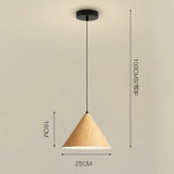 Nordic Wood Pendant Lights Modern Hanging Lamp Shade Kitchen Living Room Indoor Lighting Fixtures E27 Loft Vintage Chandelier