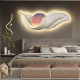 Modern Creative LED Light Painting Nordic Luxury Interior Decors Wall Light  Living Room Restaurant Bedroom Simple Painting Lamp