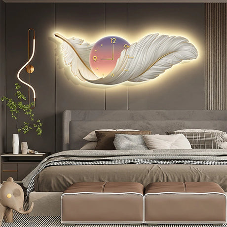 Modern Creative LED Light Painting Nordic Luxury Interior Decors Wall Light  Living Room Restaurant Bedroom Simple Painting Lamp