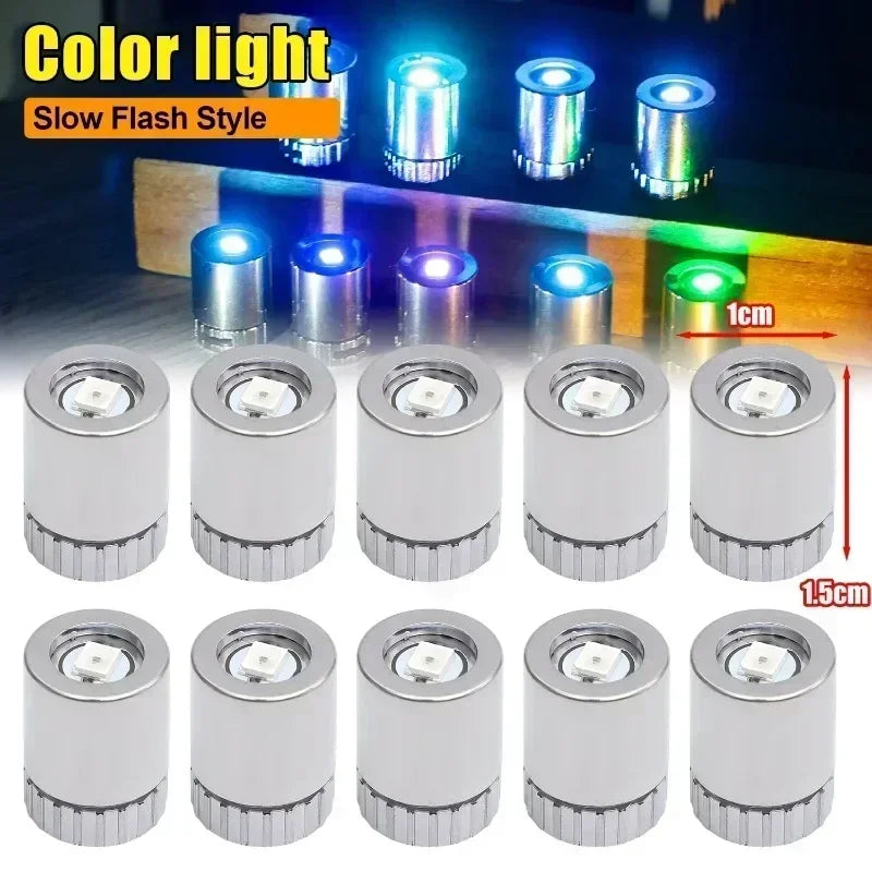 Miniature LED Bulb Replacement Set (1–50 Pcs) - Battery-Operated Mini Luminous Lights