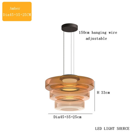  Glass Chandelier Art Creativity, Restaurant Bedroom Living Room Bar LED Pendant Lights Modern Home Decoration