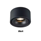 Circular dimmable LED surface mounted spotlight COB non opening ceiling light 9W/12W/15W/18W living room surface mounted tube li